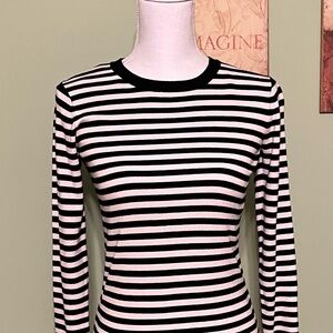 Philosophy - Republic Clothing Striped Long Sleeve Top - Size S